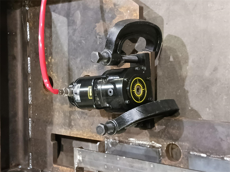 Automatic VSR device working site in Portugal