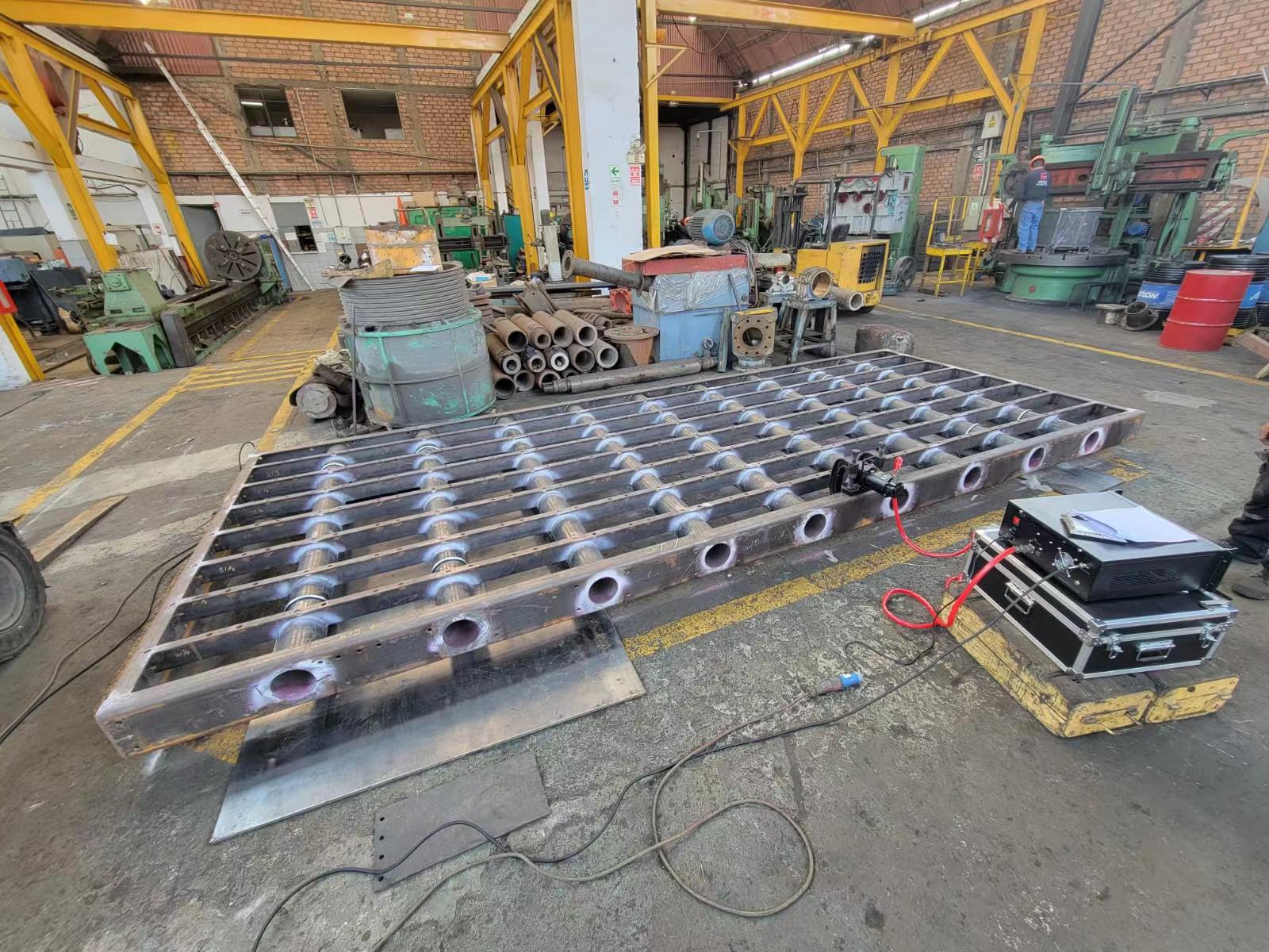 vibratory stress relief machine